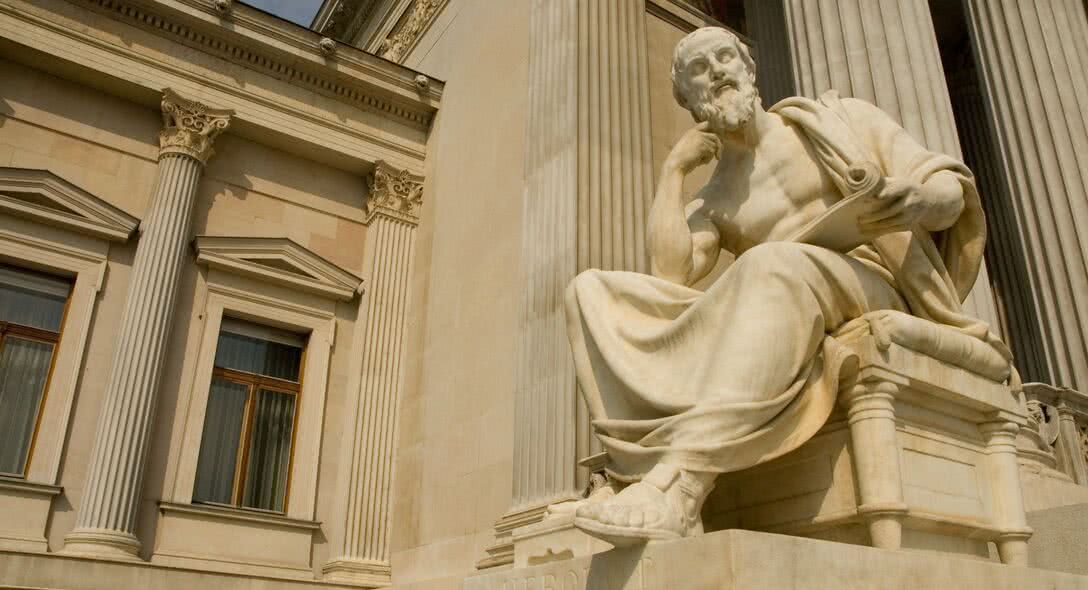 Herodotus statue