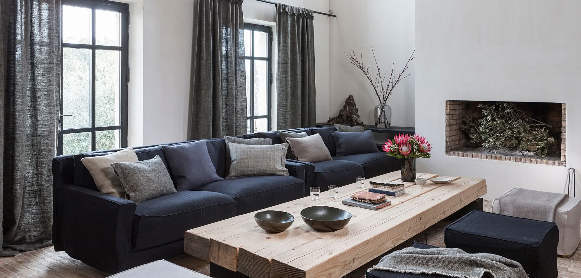 Linen is the perfect addition to interior design
