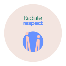 alliance value - radiate respect