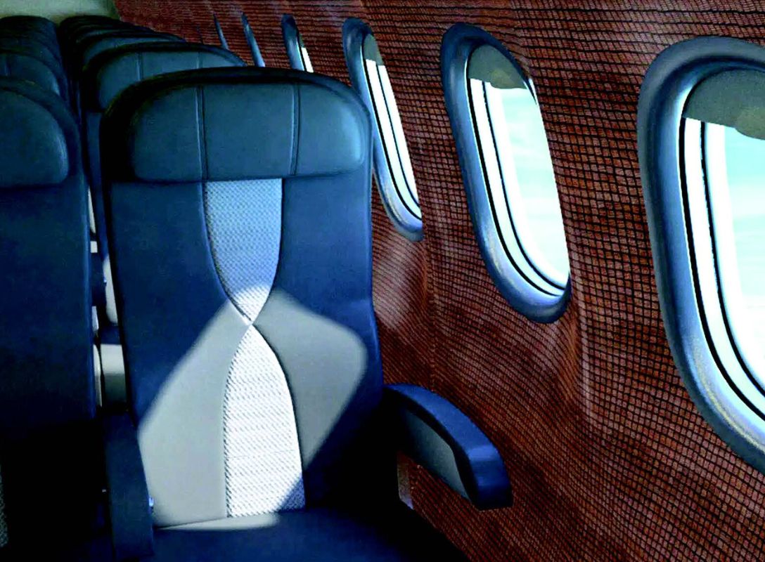 Aeroflax cabin interior Lufthansa Technik