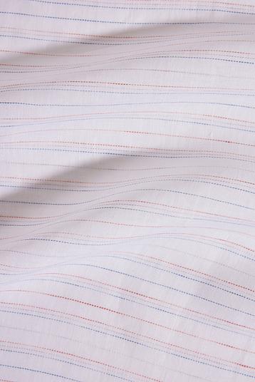 Sample 1611 p3 | voile, fine stripe with a space dyed yarn, washed, lightweight