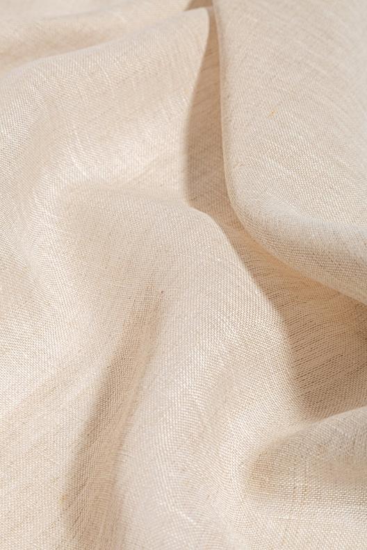 L460 oatmeal-0003 Laundered 300 R05 | loose plain weave, semi transparent, stonewashed, Stock service