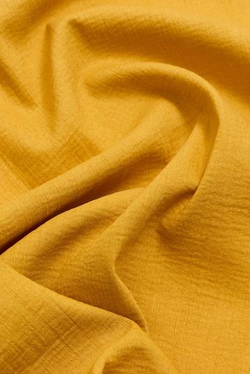 TUFOTP | slubbed plain weave, Solid color, piece dyed, crinkled effect