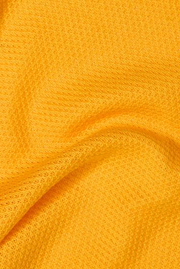 FMGSS007 PIQUET | openworked piqué knit, honeycomb texture, mix of linen and organic cotton, sanforized