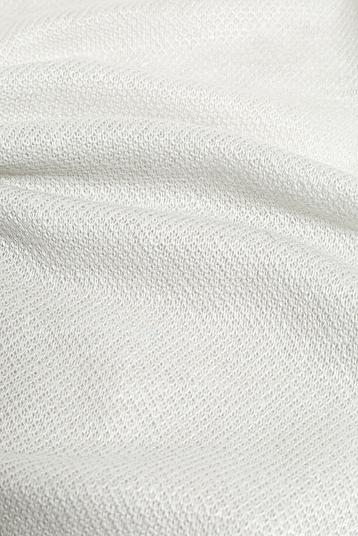 PIQUET/FMHSS018 | openworked piqué knit, honeycomb texture