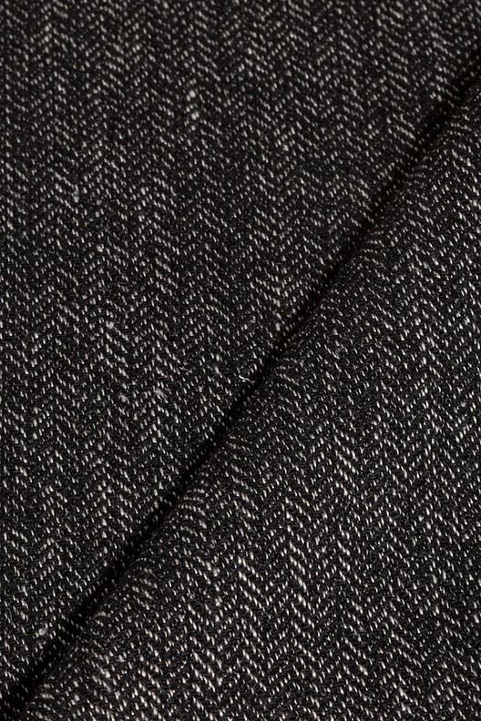 PIEVE 13508 | chevron fil teint brouillé, fil mouliné, melange lin et laine, toucher moelleux et chaud, main souple 