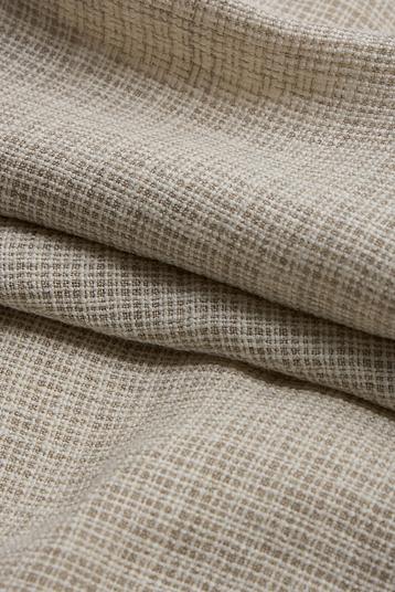 LADYGAGA11 | Small check with thicker yarn effect, bicolore.