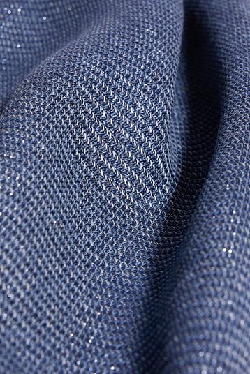 31106 | fancy twill, supple hand, glitter with metalloplastic yarn, denim style, washed ;Stock Service