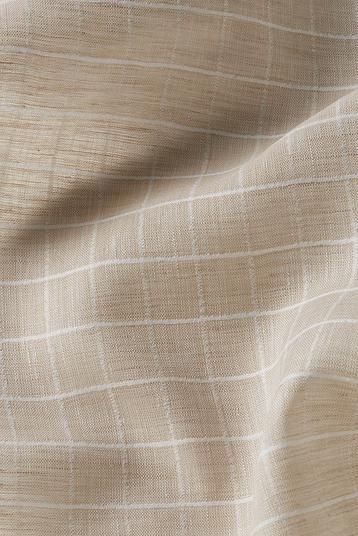 Sahara Bright Lux 7 F3106284/23 | Albini 1876 collection. cotton windowpane check on half transparent linen base
