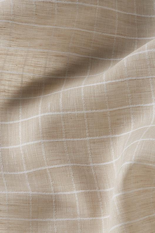 Sahara Bright Lux 7 F3106284/23 | Albini 1876 collection. cotton windowpane check on half transparent linen base