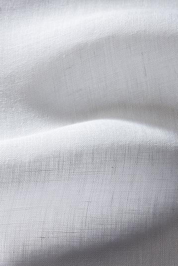 L920 white-0002 Laundered 300 R05 | Open plain weave, voile, transparent, hemp sheer, large width, stock service 