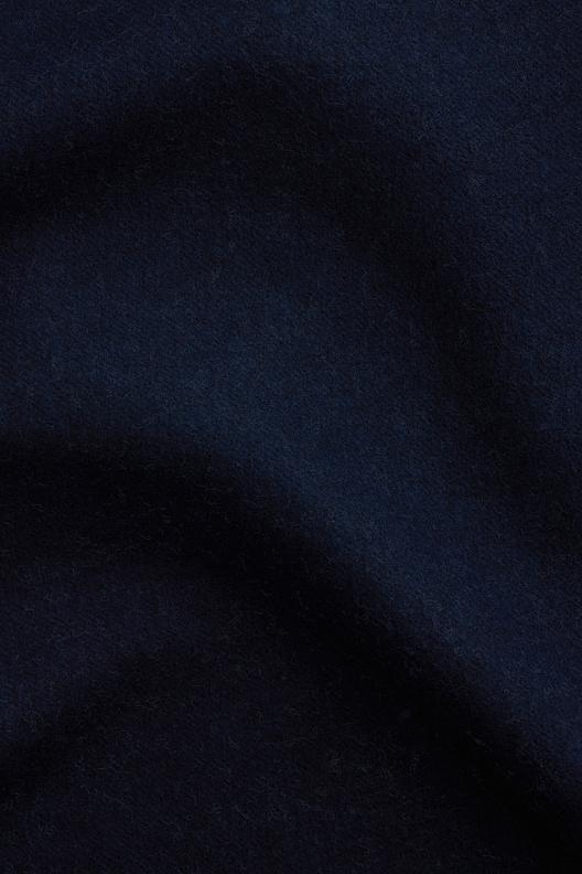 RIMEDIO | dense and thick twill with a brushed finishing, medium weight, warm touch, for winter jackets, Piece dyed, solid color