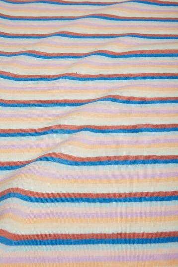 BURGAU | Single Jersey, multicolore stripes, Stock Service