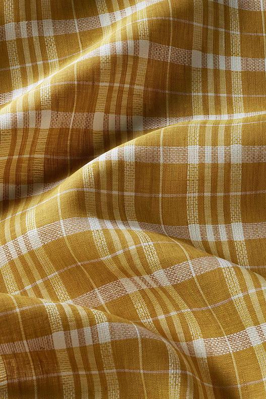 Sahara Lux F3106278/65 | Albini 1876 collection. bicolor yarn dyed check with gauze details, openwork
