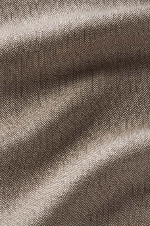 SUMMER S10685-001/00002 | chevron, teint fil lin naturel et lin blanchi  main souple 