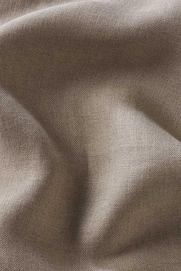 NOBEL S2N020-083/00067 | herringbone, natural linen colour, fluid drape, light weight 