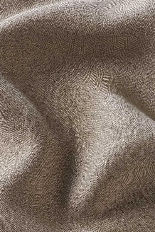 NOBEL S2N020-083/00067 | herringbone, natural linen colour, fluid drape, light weight 