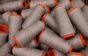 Spinning linen coils 