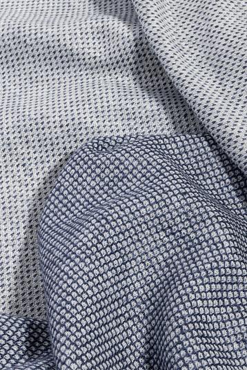 LINEN 132 | bicolour fancy piqué