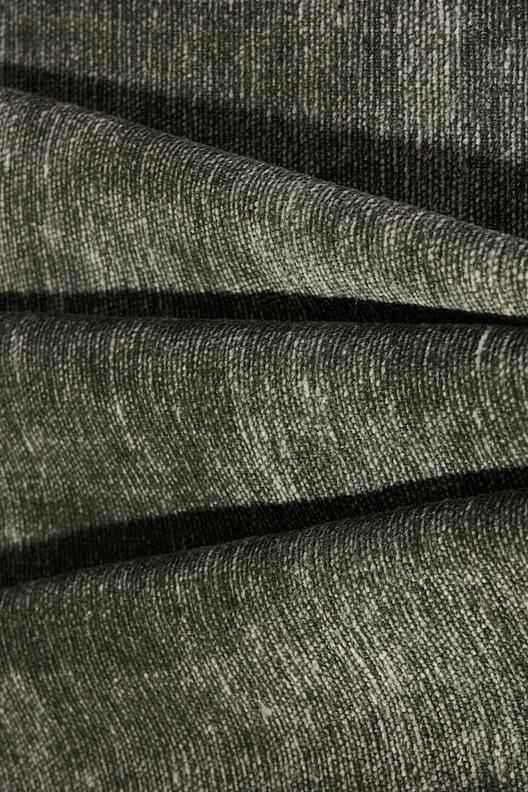 Ella antique stone wash | rayure coutil avec effet de gros fil en relief, stone washed 