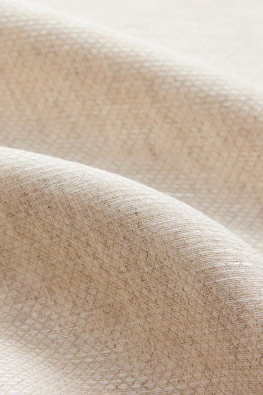 TOMMY NATUREL | Dobby motifs losange fantaisie, mi-lin naturel, mi-lin blanchi, souple, stone washed 