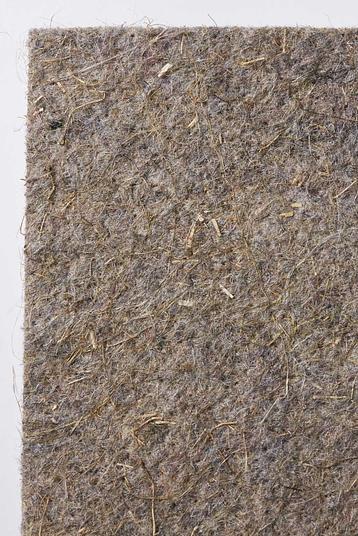 FIBRIPLAST Flax/Hemp & Recycled PP | Mix of natural fibers (Flax, Hemp, Kenaf, …) and thermoplastic polymer fiber (PP, PLA, PA, ...).
Key Benefits: Lightweight, environmental footprint improvement, mechanical performance, vibration dampening, recyclable materials, can be made from recycled material, competitive.
