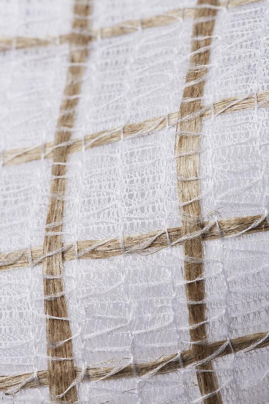 FLAXINOV GRIDWEB 75 XL F47 | Voile en PLA associée à un roving de lin et un tricot en PES ou PLA