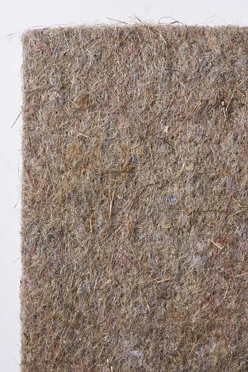 RECYTAL FIBRIPLAST | Mix of natural fibers (Flax, Hemp, Kenaf, …) & thermoplastic polymer fiber (PP, PLA, PA, ...) and up to 30% of automotive industry production scraps integrated.
Key Benefits: Lightweight, environmental footprint improvement, mechanical performance, vibration dampening, recyclable materials, can be made from recycled material, competitive
300gsm - 3000gsm