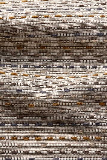 T0073054-1 - Pixel | jacquard fancy stripe, yarn dyed, raised yarn effet in slubbed linen, vintage stonewashed finishing 

