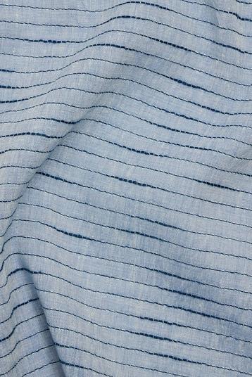 Old stripes | voile - fil teint - rayures fil flammé -grande largeur