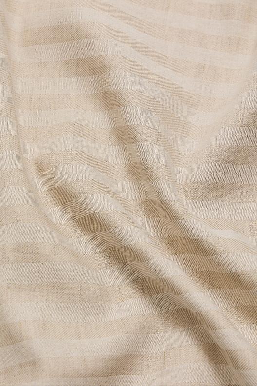 PARAIBA | tone on tone stripe, linen + 27% Good Earth Cotton + 26% Recycled cotton, finish New soft