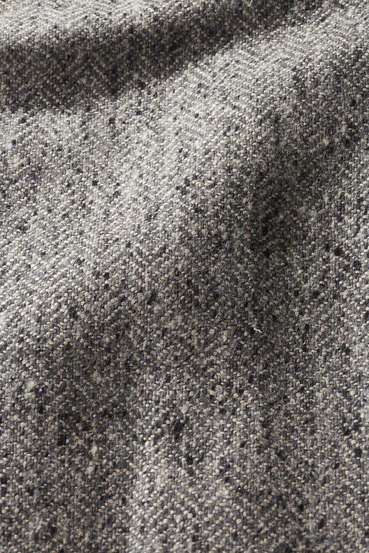 508951 LIVRIO | Chevron en lin et laine esprit shetland pour veste et manteau. Toucher chaleureux et moelleux. Teint fil. Ligne DALSASSO