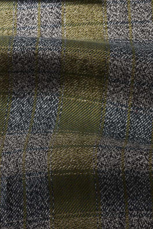 1224146 des.9510 col.19+R17+R184+R184/19+R17+322+322 HA90 | Yarn dyed tartan check with twisted yarn. Soft touch. Solar power production. 