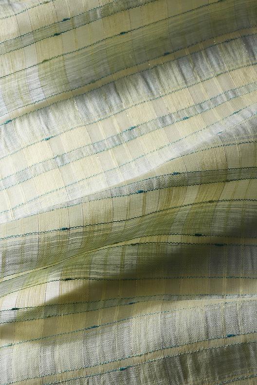 32526 | Sheer fancy check, effect yarn in  Lurex, discreetly sparkling. Responsible production, ecofriendly finishing, Detox Greenpeace