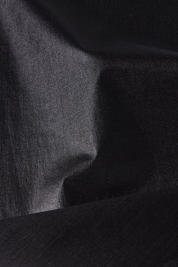 AMPARO/BOOL | Piece dyed plain weave, polyurethane coating, sparking shine