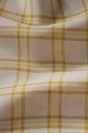 ORTIGIA F3106713/63 | Yarn dyed check on half transparent twill. City and casual