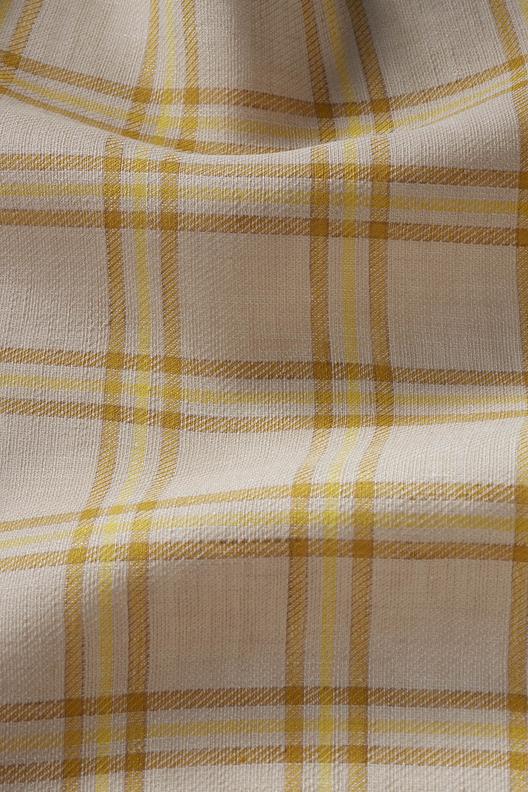 ORTIGIA F3106713/63 | Yarn dyed check on half transparent twill. City and casual