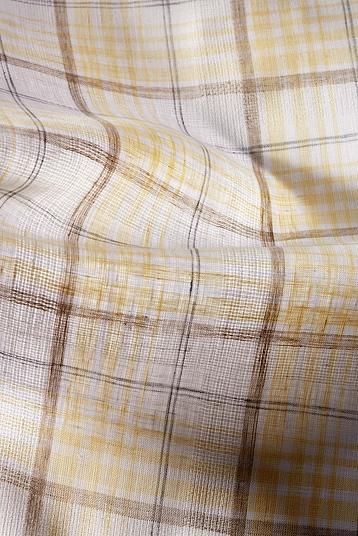 SAHARA LUX F3106701/63 | Yarn dyed voile with gauze details, transparent and openworked. 