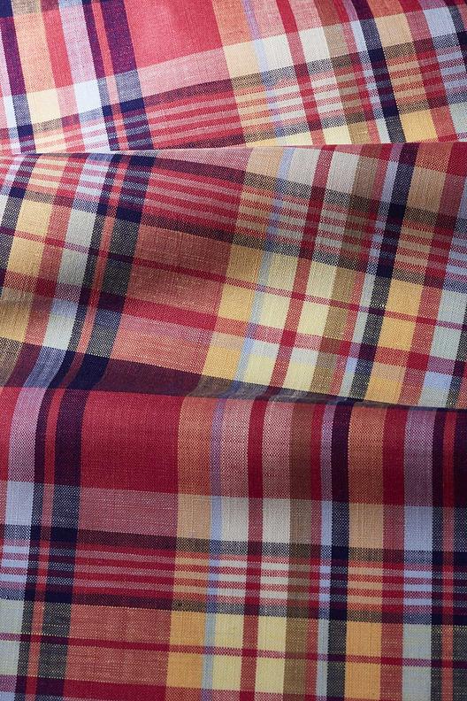 PERTH FA205725/350 | Collection Albiate. Madras check, yarn dyed. Certification : ZDHC, city or casual.