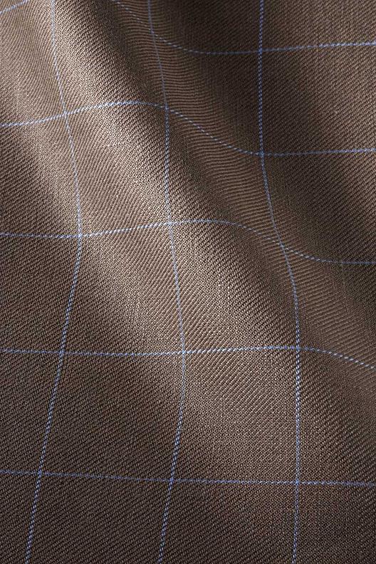 LI400057YY5VSE670D Medozi | Yarn dye linen, linen shirting, plain weaving, soft finishing 