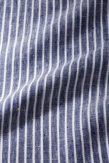 LI501157YY2YAB360D Norza | Yarn dyed ticking stripe, fancy woven stripe detail, soft finish.