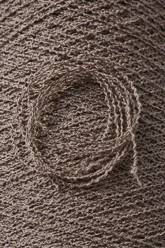 NOUVEAU | Fil fantaisie frais et leger, alliance du lin et de la soie avec 37% de soie shappe biologique

