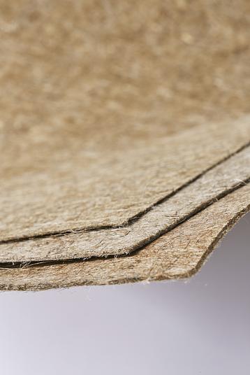 HYPERMAT | Isotropic flax reinforcement engineered to meet cost, performance & sustainability needs of high-volume composite applications. Key characteristics: proprietary treatment technology, improved moisture resistance, high vibration and sound damping, low resin uptake, High specific stiffness and strength. Fabric Weight available in 300, 425 & 600 g/m². Lightweight: High stiffness to weight ratio for lightweight products. Fabric Width: Available in 50 – 2540 mm, standard width: 1270 mm.