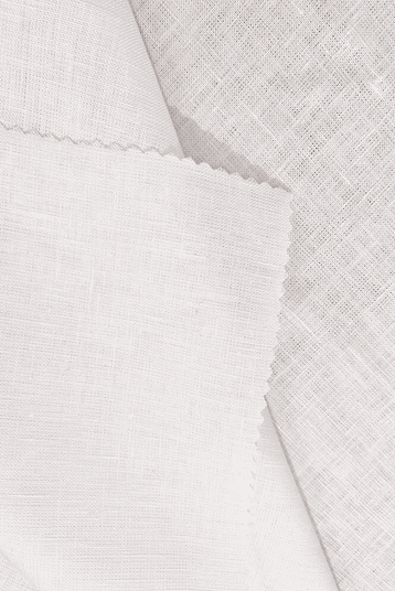 HA BLANCO ÓPTICO | Plain weave, slubbed yarn, large width 