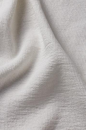 ETIENNE | Honeycomb with washed finishing, available also in yarn dyed. Accessories and home linens. STOCK SERVICE.