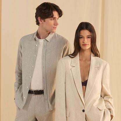 Looks homme femme lin européen - Celio
