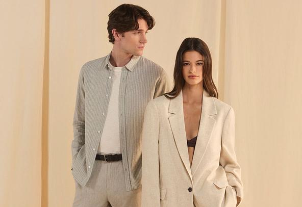 Looks homme femme lin européen - Celio