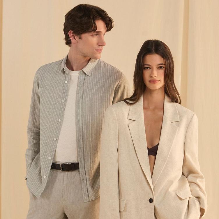 Looks homme femme lin européen - Celio