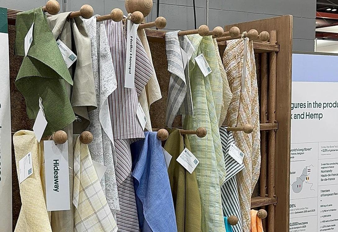 Nouveautés textiles lin chanvre Milano Unica