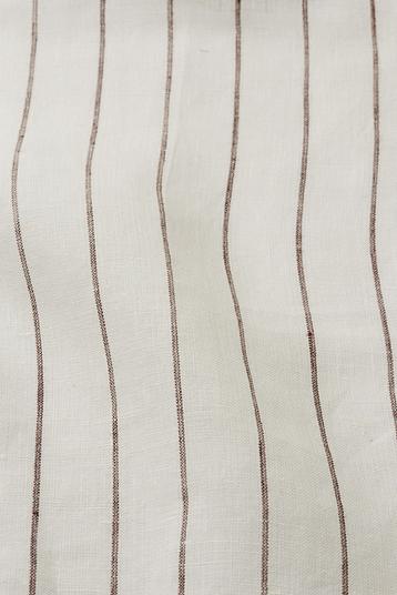 26F72 16/1 | Suiting stripe, plain weave, crisp and springy hand 